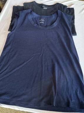 P55 Banana Republic Tank Top Bundle: Malibu Tee & Timeless Tank, Size S